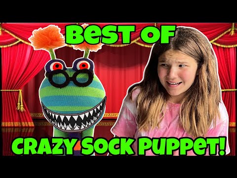 The Best Of The Crazy Sock Puppet! Puppet Controls Her, What's Inside The Sock Puppet