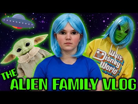 Alien Family Vlog Episode 1! Adapting To Life On Earth