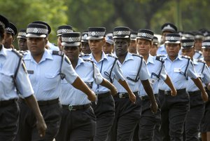 Solomon Islands Police Force female officers