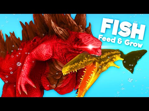 NEW GODZILLA vs PREHISTORIC PROGNATHADON | Feed & Grow Fish