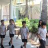 Children at the Victorian International School Sharjah in the UAE, where Australian education is big business.