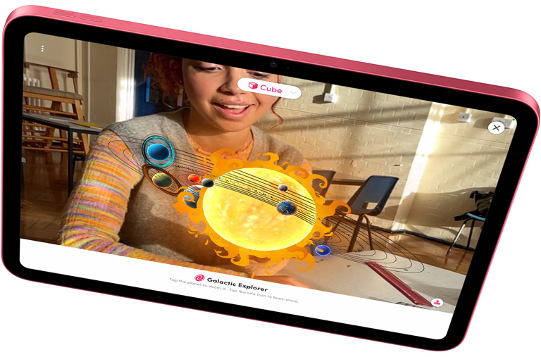 Merge Explorer AR experience on iPad