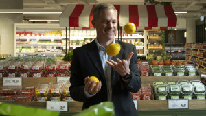 Doug Jones at Locali by Romeo’s, an IGA store, in Sydney’s CBD.