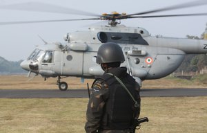 Operationalisation Ceremony of 157 Helicopters Unit at Barrackpore on Thursday 31 January 2013