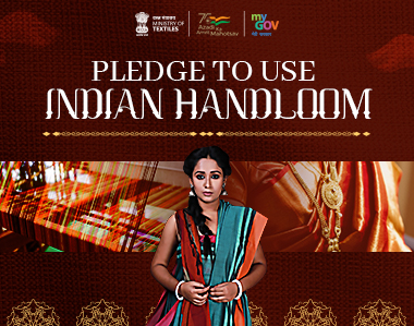 Pledge to use Indian Handloom