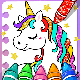 Icon image Unicorn Coloring Girl Games