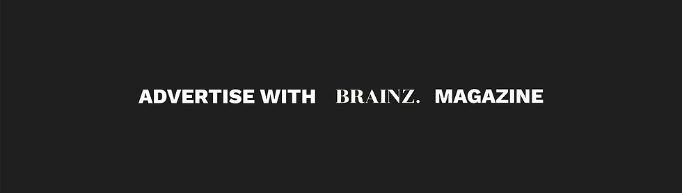 Advertise with Brainz Magazine banner