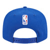 New Era Clippers 2023 Draft 9Fifty Snapback Hat In Blue - Back View