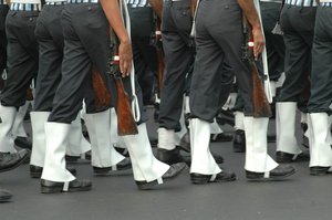 INDIA-NAVY-PARADE-REASALIndia Navy Jawan Parade Reasal  at Red Road during the Parade Reasal in Kolkata in Eastern India City ----- WN/BHASKAR MALLICK