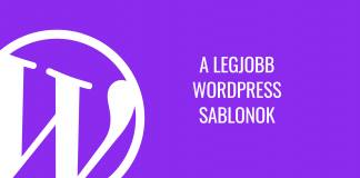 A legjobb WordPress sablonok