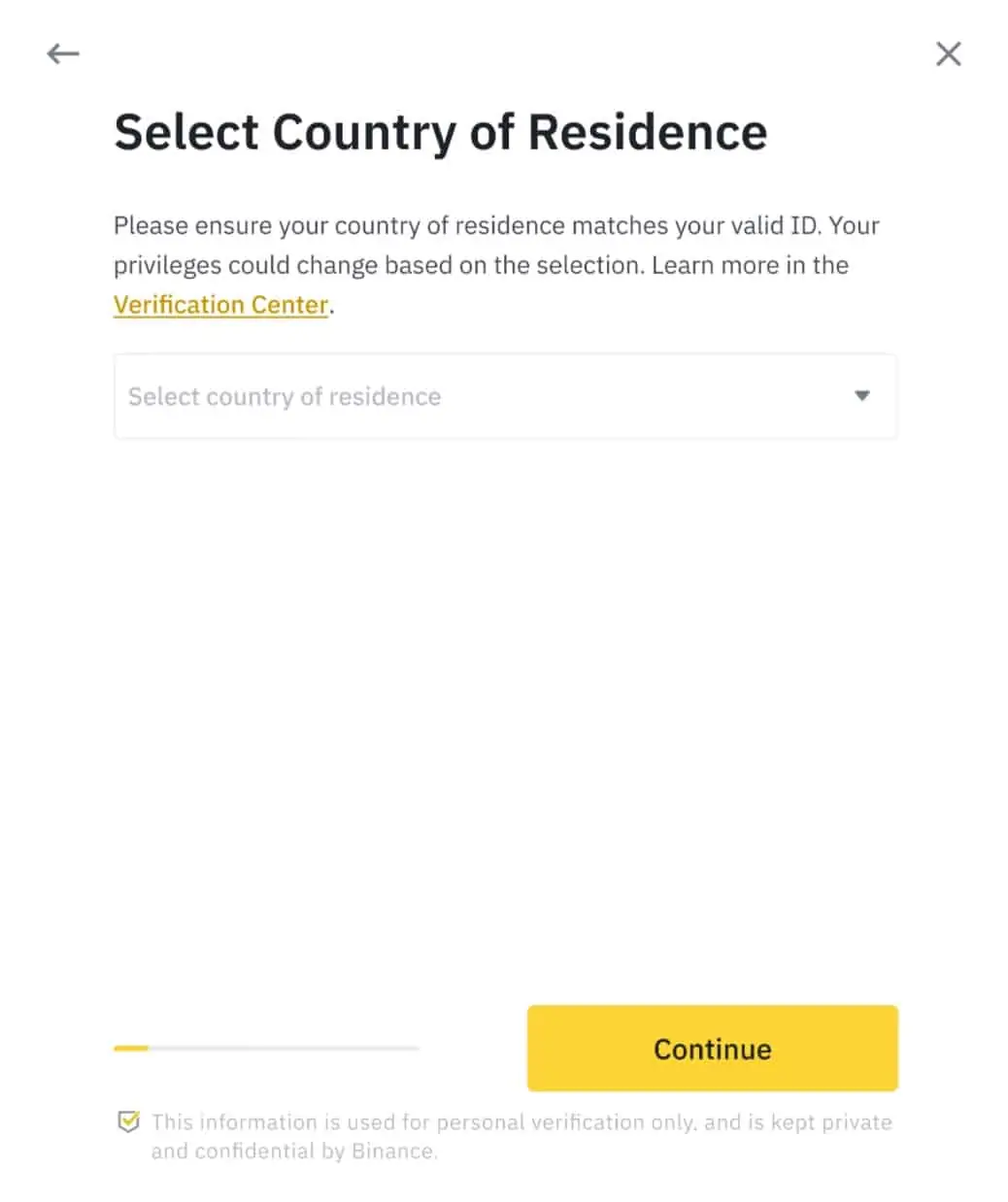 How To Complete KYC ID Verification on Binance Step 3 - How To Buy Ethereum