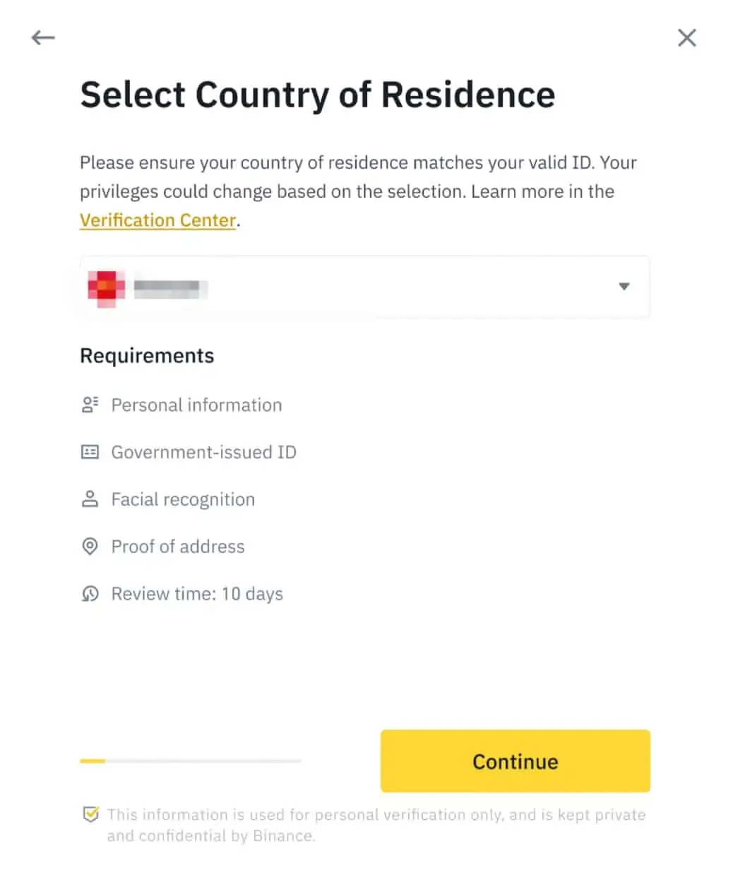 How To Complete KYC (ID Verification) on Binance Step 4