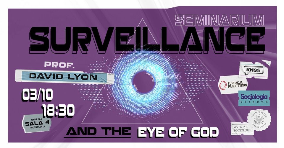 Plakat wydarzenia: Surveillance and the Eye of God