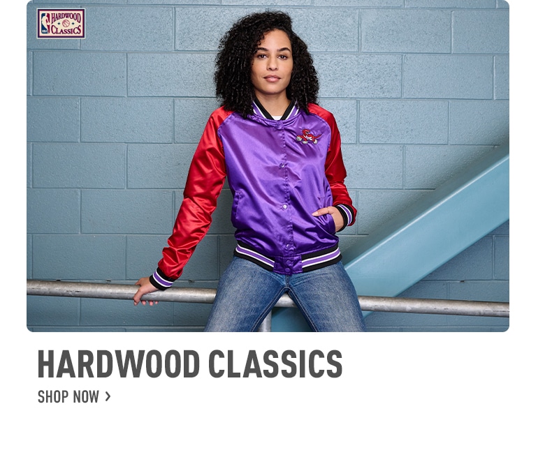 Rep the Greats. Shop Hardwood Classics