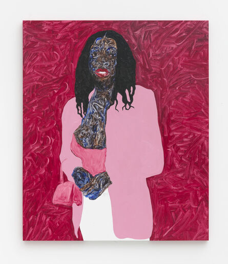 Amoako Boafo, ‘PINK BLAZER’, 2022