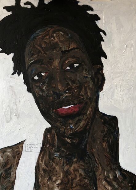 Amoako Boafo, ‘Desahnya’, 2019