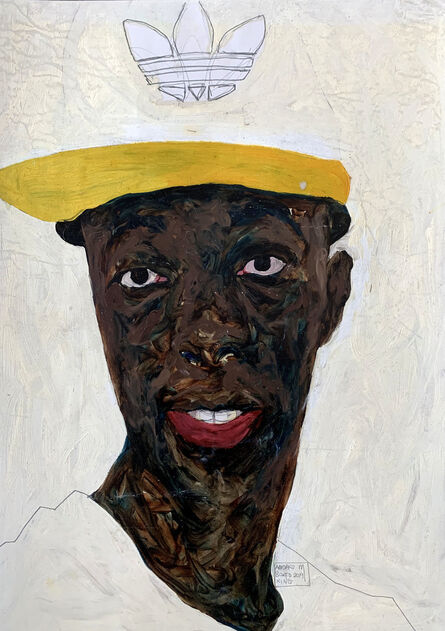 Amoako Boafo, ‘Yaw Abedi’, 2019