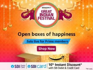 Amazon Great Indian Festival Sale Begins For Prime Members: Here are Some Deals