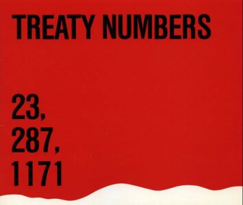 WAG organizes the Treaty Numbers 23, 287, 1171 exhibition. This is the first time a public art gallery in Canada displays contemporary First Nations art.