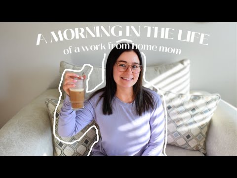 I'M BACK! Morning in the life of a Work from home Mom + Relationship update | lillynbelle