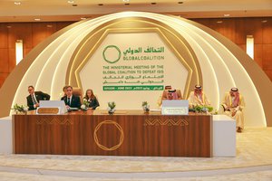 Blinken participates in the Global Coalition to Defeat ISIS Ministerial Opening Session in Riyadh, Saudi Arabia