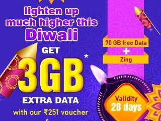 BSNL Diwali Bonanza Offer: Avail Additional 3GB Data on Rs. 251, Rs. 299, Rs. 398 Recharge Plans