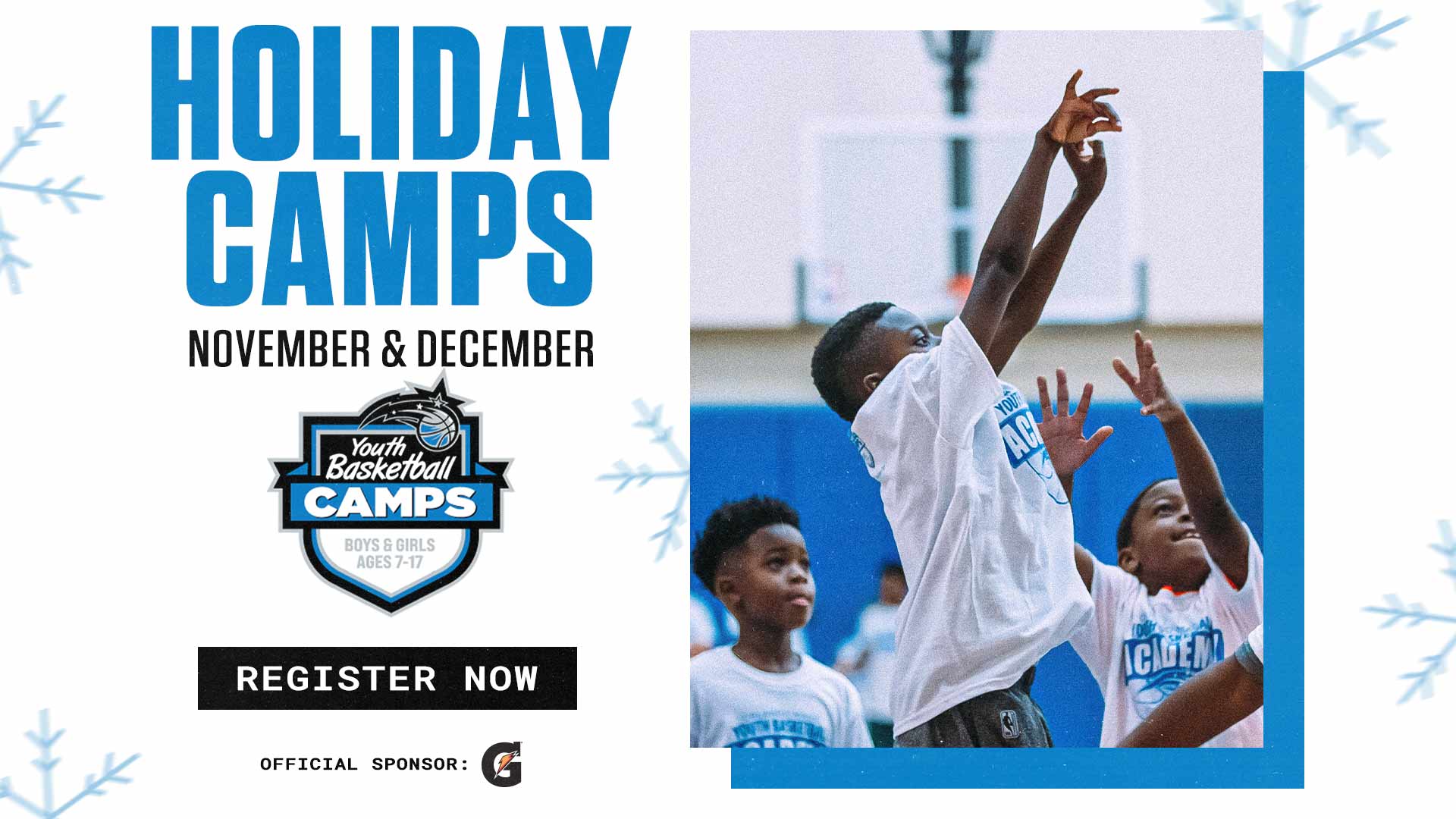 Youth Basketball Holiday Camps