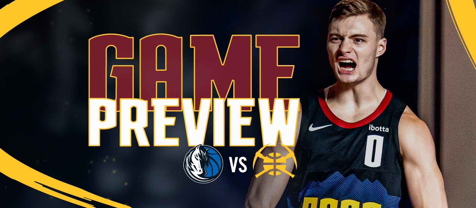 article-image: Nuggets and Mavericks face off in first game of the In-Season Tournament