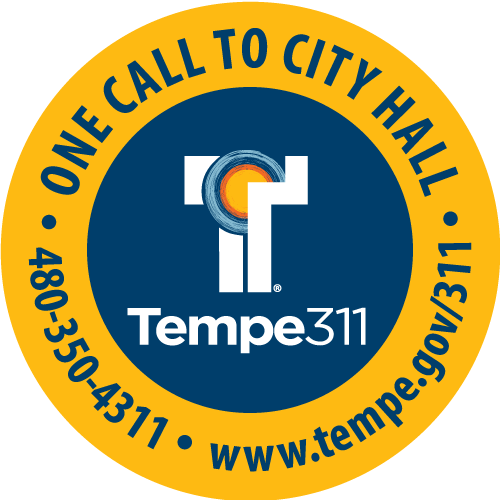 Tempe 311. One call to city hall.