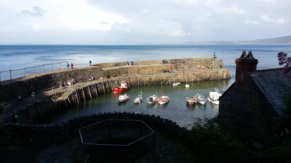 Clovelly harbour