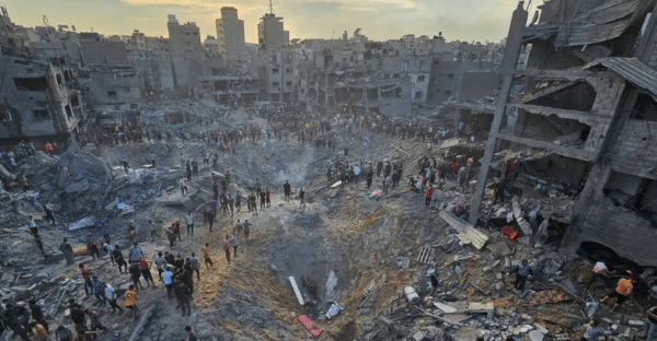 MR Online | A New York Times headline 103123 erases both the perpetrators and the victims of an Israeli air attack that killed hundreds of Palestinians | MR Online