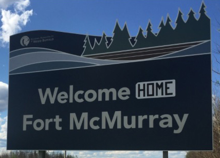 Fort McMurray Real Estate and Homes for Sale - Welcome Sign