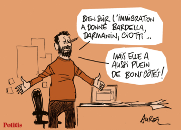 Le dessin d’Aurel : les bons côtés de l’immigration et le racisme