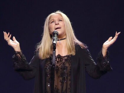 Barbra Streisand performs onstage during her "Barbra - The Music... The Mem'ries... The Magic!" tour at Verizon Center on August 18, 2016 in Washington, DC. *** Local Caption *** Barbra Streisand