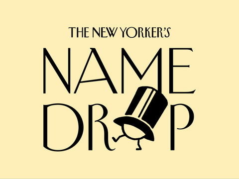 The New Yorker's Name Drop logo