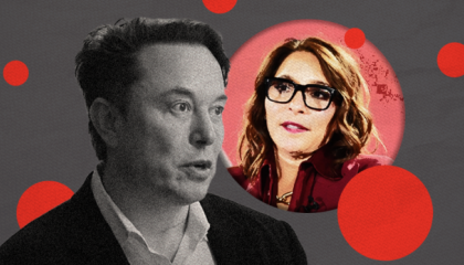 Elon Musk and Linda Yaccarino 