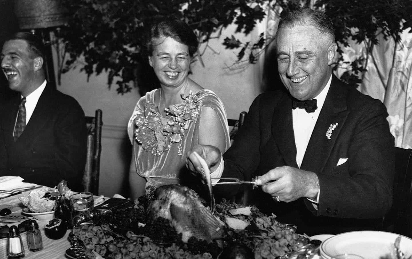 FDR, Thanksgiving 1933.