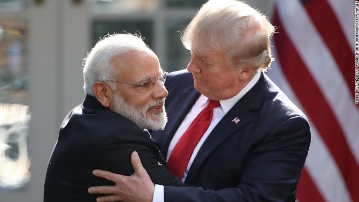 Trump and Modi share hugs, promise closer ties in White House meeting