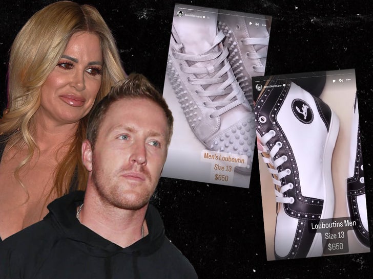 Kim Zolciak Selling Kroy Biermann's Shoes