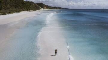 Shifting sands: This gorgeous island in Queensland is on the move