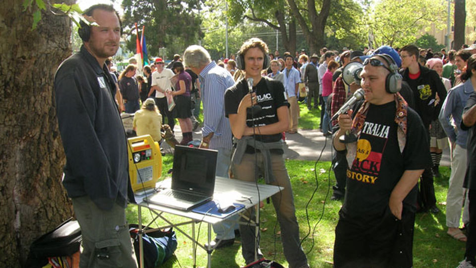 3CR broadcasts from the Stolenwealth Games 2006