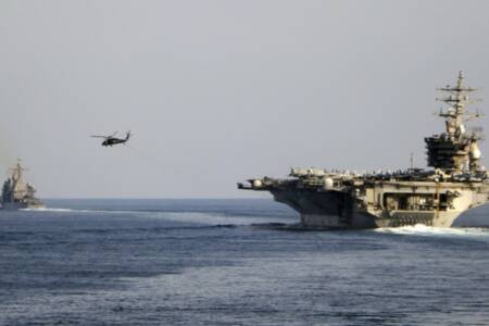 American warship comes under attack in Middle East