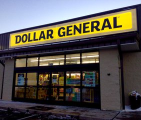 Photo shows a Dollar General retail store in New Britain, Connecticut