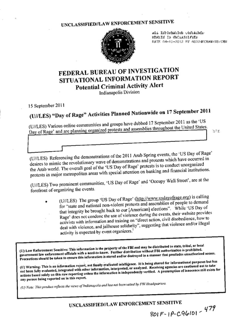 FBI document