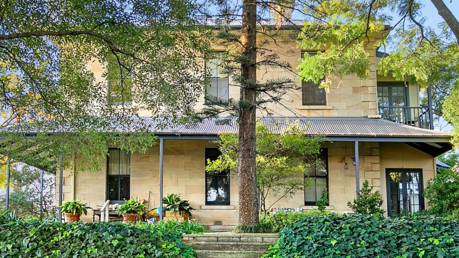 The sandstone beauty was converted to strata in 1980. Photo: Supplied