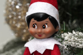 Naughty or nice? The Elf on the Shelf is reporting back nightly to Santa.