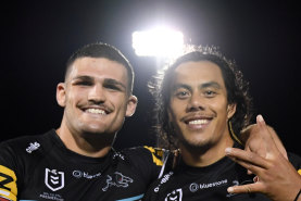 Nathan Cleary and Jarome Luai.