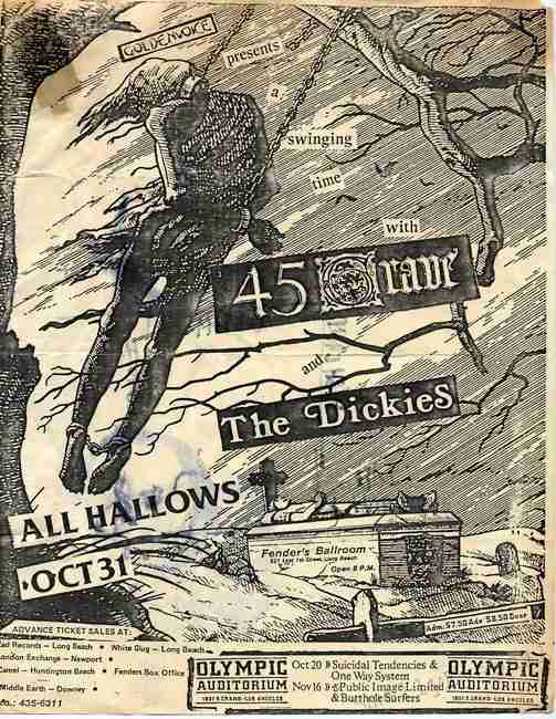 45 Grave and the Dickies at the Olympic Auditorium October 31