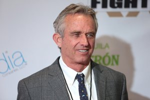 Robert F. Kennedy Jr. on the red carpet at Celebrity Fight Night XXIII at the JW Marriott Desert Ridge Resort & Spa in Phoenix, Arizona