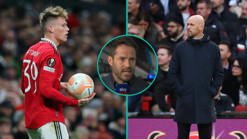 Jamie Redknapp Questions Erik Ten Hag's Half Time Substitution